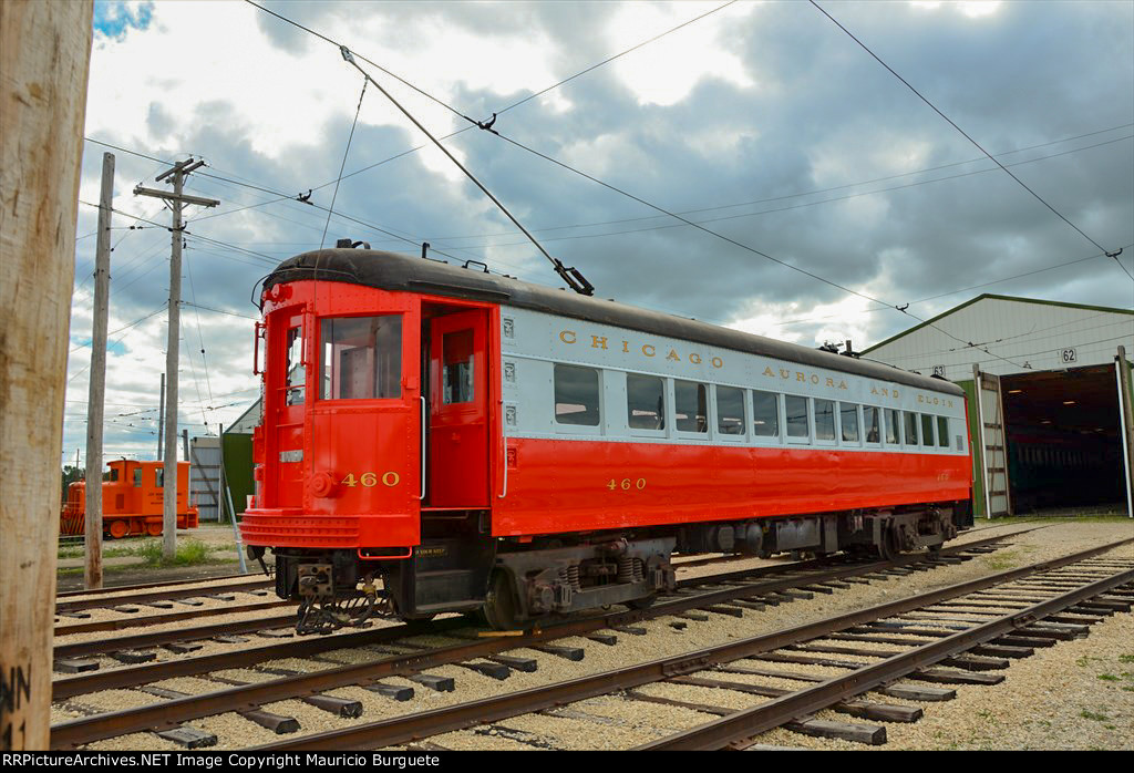 Chicago Aurora & Elgin Interurban car